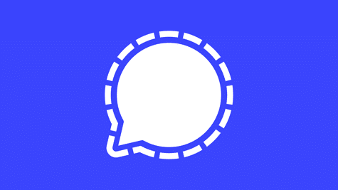 Featured Signal App Logo Blauw