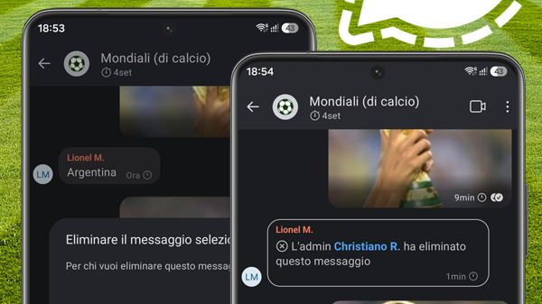 Gli admin dei gruppi ora possono eliminare i messaggi da altre persone nei gruppi su Signal