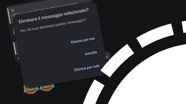 Signal sta testando un'opzione per eliminare un messaggio per tutti se avevi accidentalmente scelto "Elimina per me"
