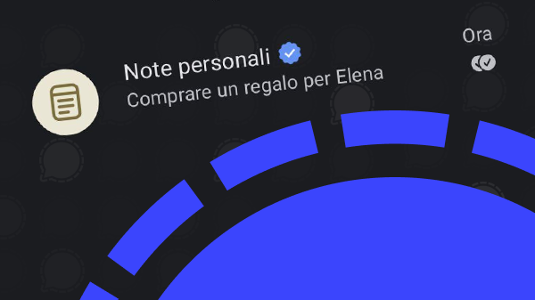 I messaggi programmati nelle Note personali ora funzionano come promemoria in Signal per Android