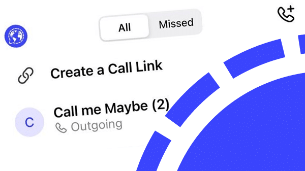 Signal iOS update: improvements to the Calls tab and further progress on polls