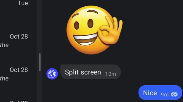Aggiornamento Signal per Android: miglioramenti per lo schermo diviso