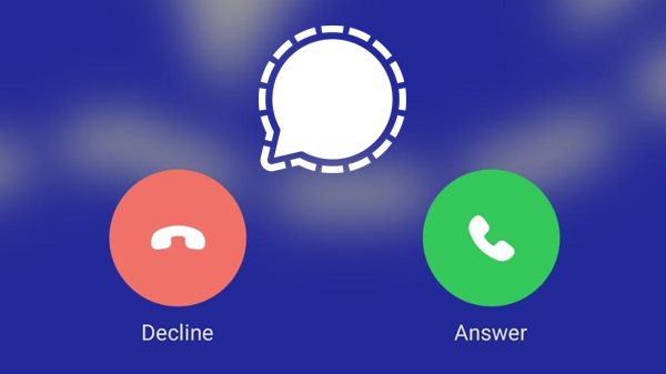 Signal update Android: new design for calls and more