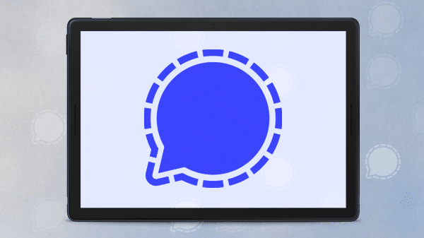 Signal Android update: tablet support in the works