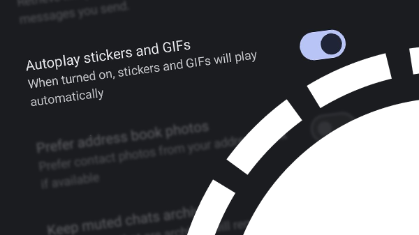 Signal gets new setting for sticker and GIF autoplay
