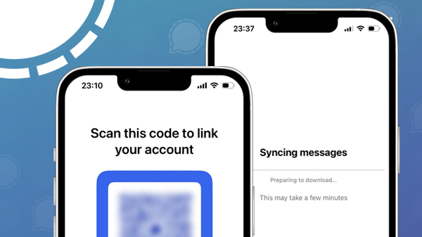 Signal allows iPhones to be linked as secondary devices (beta)