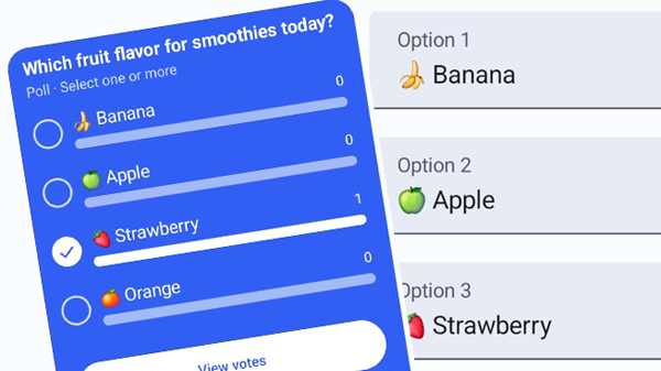 Signal launches polls in group chats