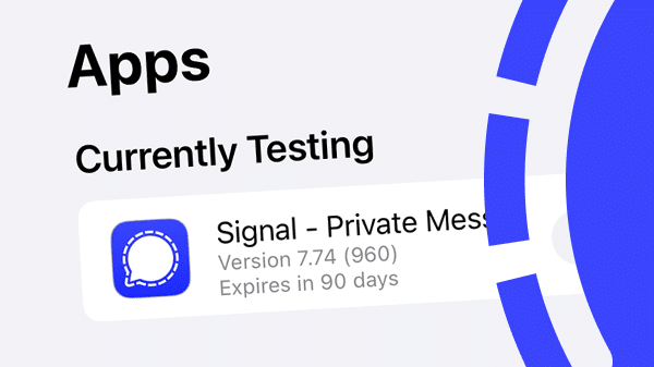 Signal update iOS: bug fixes and work on upcoming backups