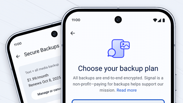 Signal iOS update: polls and backups are getting closer