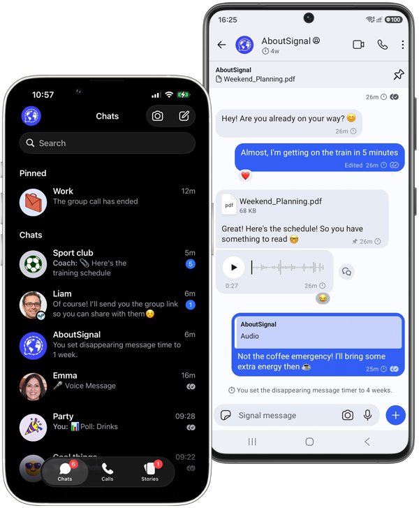 Wat Is Signal App Screenshot
